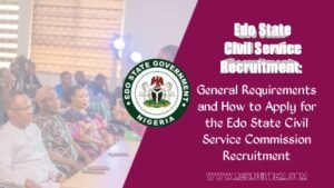Edo State Civil Service Recruitment