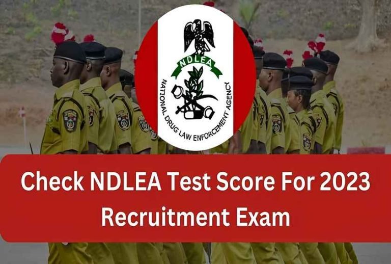 How To Check Your NDLEA Test Score For The 2023 Aptitude Test Exam RecruitDem